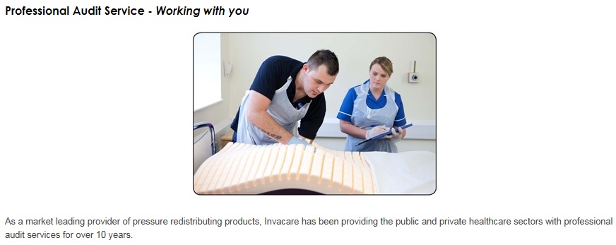 Invacare Auditing Services