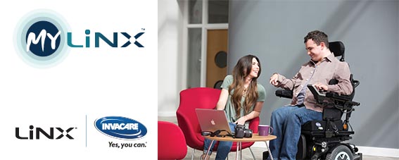 Invacare power drive & LiNX power wheelchairs Naidex