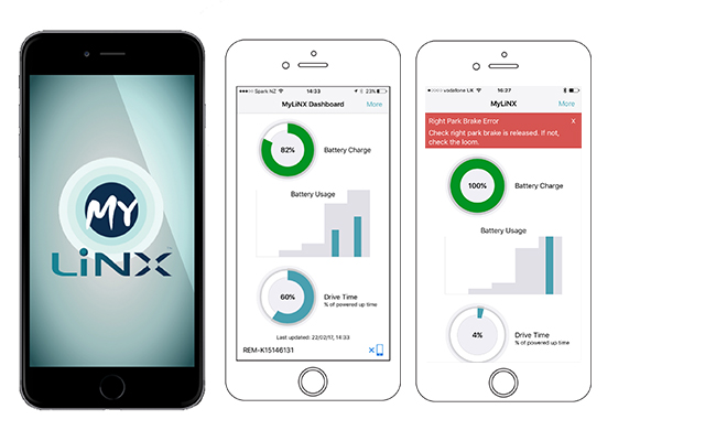 Invacare MyLiNX power wheelchair app 
