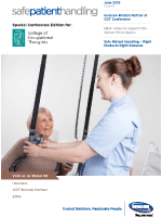 Invacare safe patient handling newsletter Invacare safe patient handling newsletter