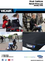 Invacare Vicair cushion price list Invacare Vicair cushion price list