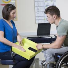 pressure redistribution; cushion, posture support, comfort, postural management