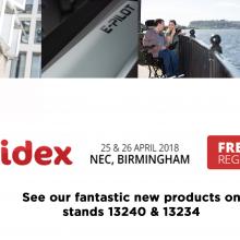 Invacare power drive & LiNX power wheelchairs Naidex