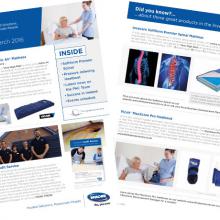 Invacare Think Pressure Care newsletter static mattress, pressure ulcers, Premier Softform Spinal
