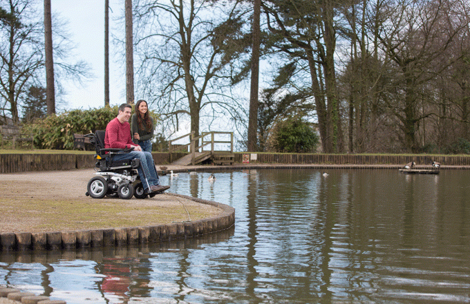 Invacare Kite power wheelchair Invacare Kite power wheelchair