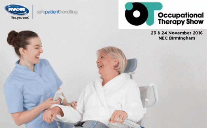 Invacare Education partner at OT Show 2016