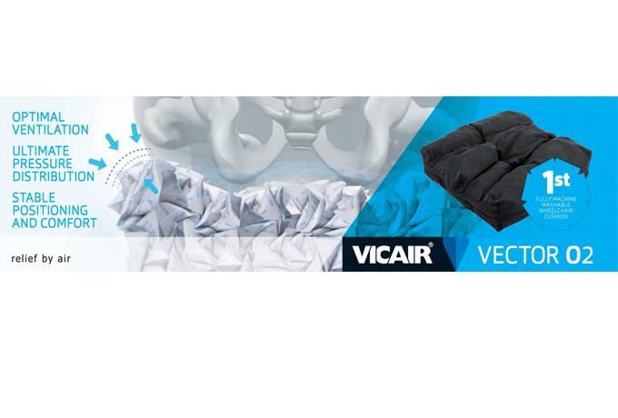 Invacare New Vicair O2 seating cushion Invacare New Vicair O2 seating cushion