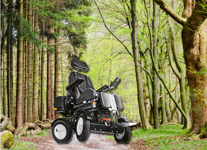 Chasswheel 4x4 all terrain powerchair