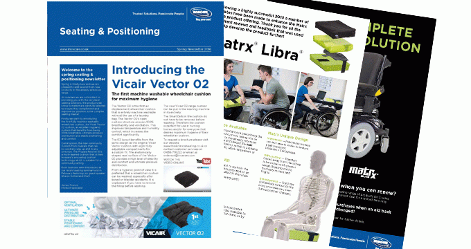 Invacare seating & positioning newsletter Invacare seating & positioning newsletter